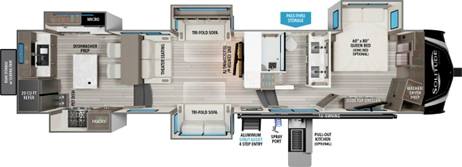Grand Design Solitude 390RK floor plan
