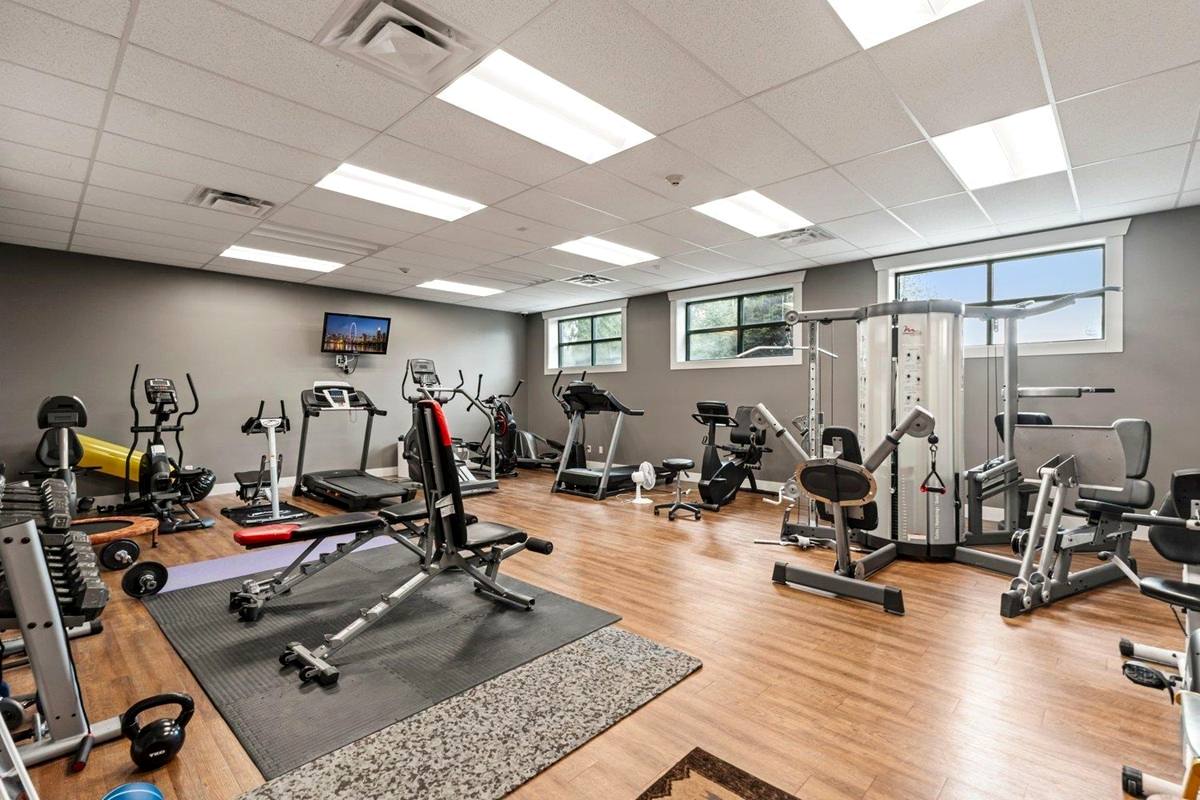 Clubhouse fitness centre